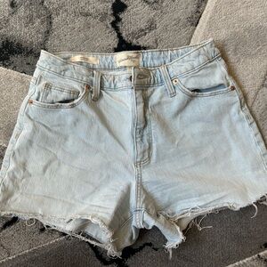 Universal Thread Light Wash Denim Cutoff Shorts